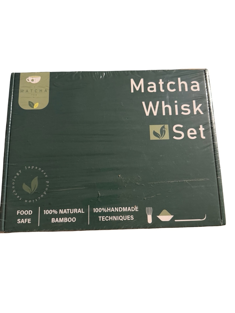 Matcha Whisk Set with Matcha Bowl Whisk Holder Bamboo Whisks Scoop Sifter